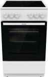 Плита Gorenje електрична склокерамічна, 68л, 50x60см, білий