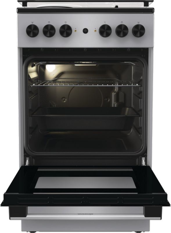 Плита Gorenje комбінована, 68л, 50x60см, нерж