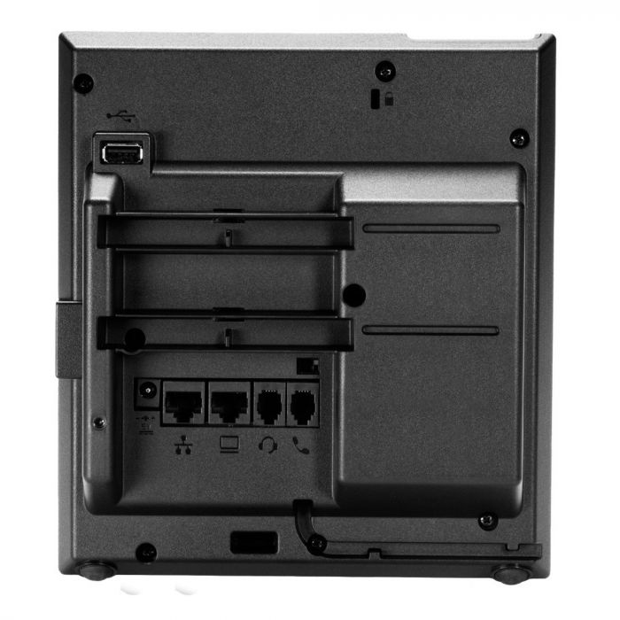 SIP-телефон Poly OBi VVX 350, 6 ліній, PoE, чорний