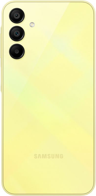 Смартфон Samsung Galaxy A15 (A155) 6.5" 8/256ГБ, 2SIM, 5000мА•год, жовтий