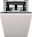 Посудомийна машина Whirlpool вбудована, 10компл., A+++, 45см, дисплей, інвертор, 3й кошик, білий