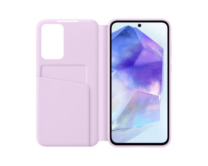 Чохол Samsung для Galaxy A55 (A556), Smart View Wallet Case, фіолетовий
