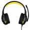 Гарнітура ігрова 2E GAMING HG300, mini-jack/dual 3.5мм, LED, 2м, чорний