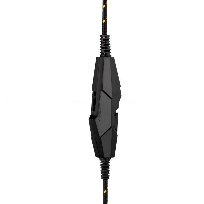 Гарнітура ігрова 2E GAMING HG300, mini-jack/dual 3.5мм, LED, 2м, чорний