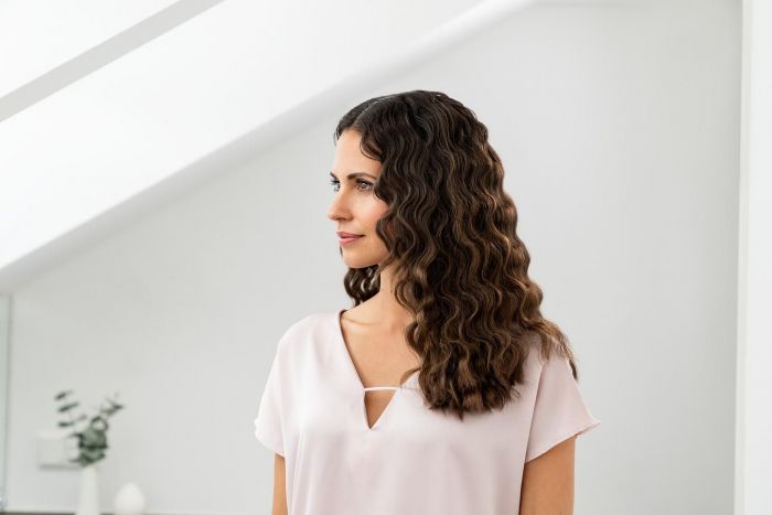 Плойка Beurer для хвиль, 120Вт 160–210 °C,  кераміка, Soft Touch, рожевий