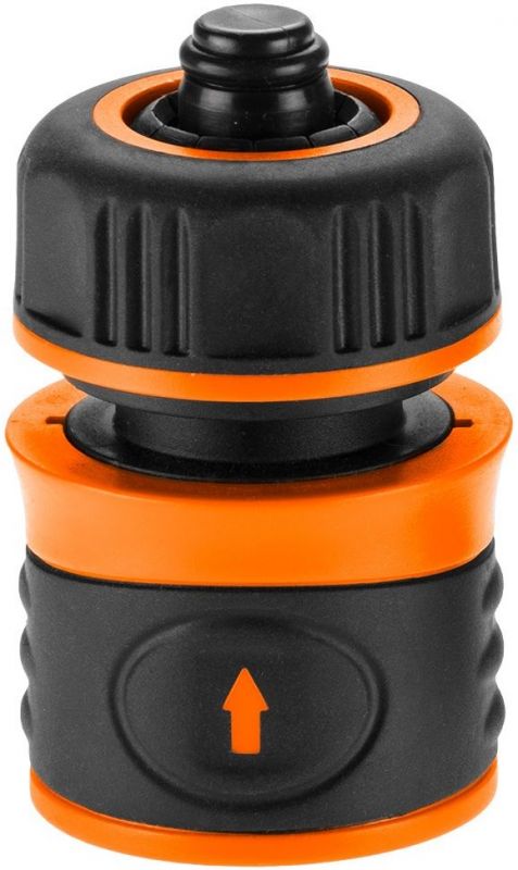 Конектор для шланга Neo Tools 1/2", з аквастопом, двокомпонентний