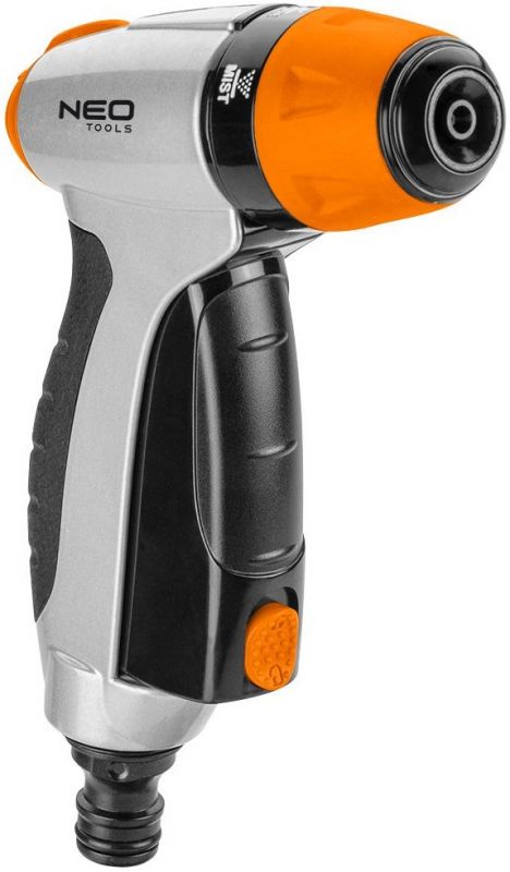 Зрошувач ручний Neo Tools, пістолетний, 3 функції, блокування