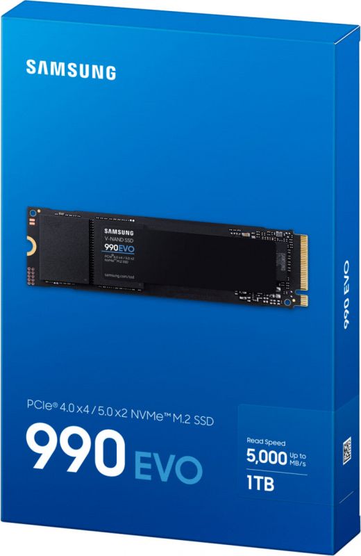 Накопичувач SSD Samsung M.2 1TB PCIe 4.0 990EVO