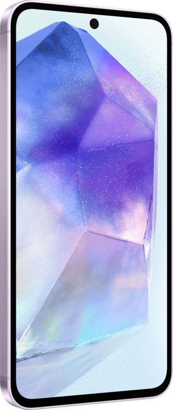 Смартфон Samsung Galaxy A55 5G (A556) 6.6" 8/128ГБ, 2SIM, 5000мА•год, бузковий