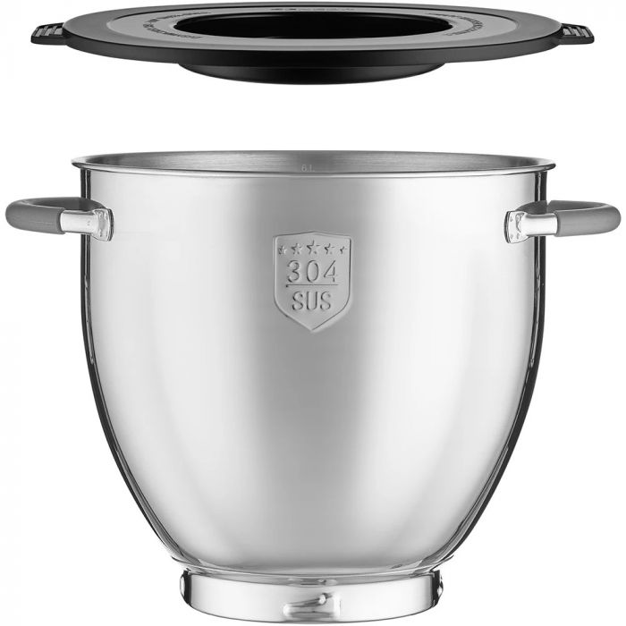 Кухонна машина Sencor Paul 3 1800Вт, чаша-метал, корпус-метал, насадок-15, метал