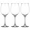 Набір келихів для вина Ardesto Gloria 480мл, 3шт, скло, прозорий