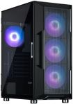 Корпус Zalman I3 Neo ARGB без БЖ, 2xUSB3.0, 1xUSB2.0, 4x120мм ARGB, VGA 355мм, LCS ready, TG Side Panel, ATX, чорний