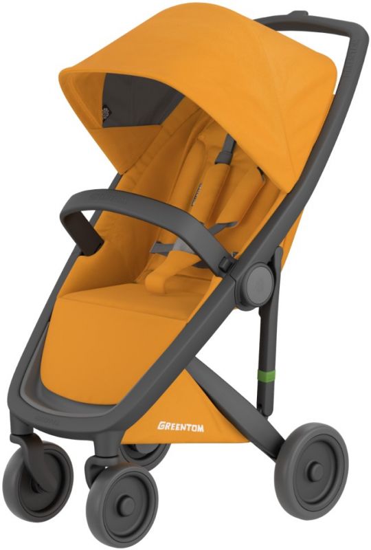 Прогулянкова коляска Greentom Classic Sunflower-Black