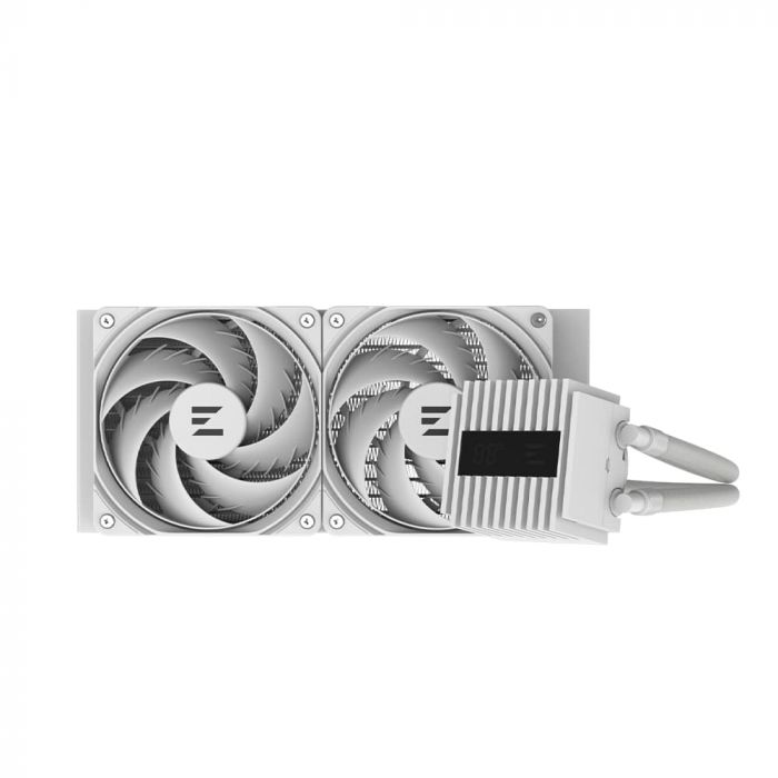 Система рідинного оxолодження  Zalman Alpha 2 A24 ARGB, LGA1851, 1700, 1200, 115x, AM5, AM4, TDP 320W, білий