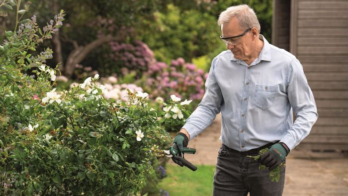 Секатор акумуляторний Bosch EasyPrune, 12В, 2х3А, d різу 25мм, 1000гр