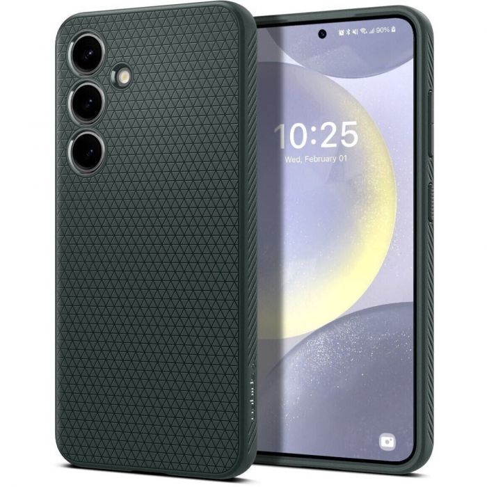 Чохол Spigen для Samsung Galaxy S24+, Liquid Air, Abyss Green