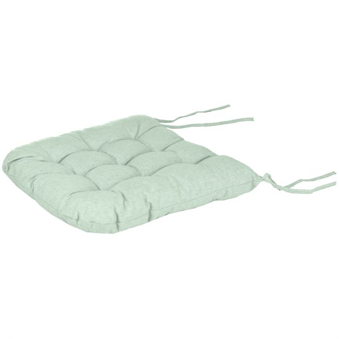 Подушка для стільця Ardesto Oliver, 40х40см, 100% бавовна, нап-ч: 50% холоф, 50% пп, аквамарин