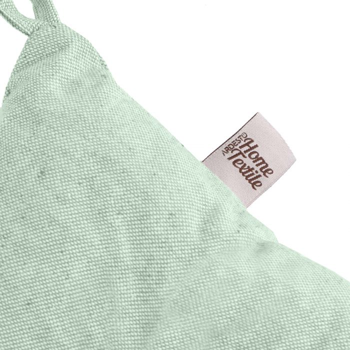 Подушка для стільця Ardesto Oliver, 40х40см, 100% бавовна, нап-ч: 50% холоф, 50% пп, аквамарин