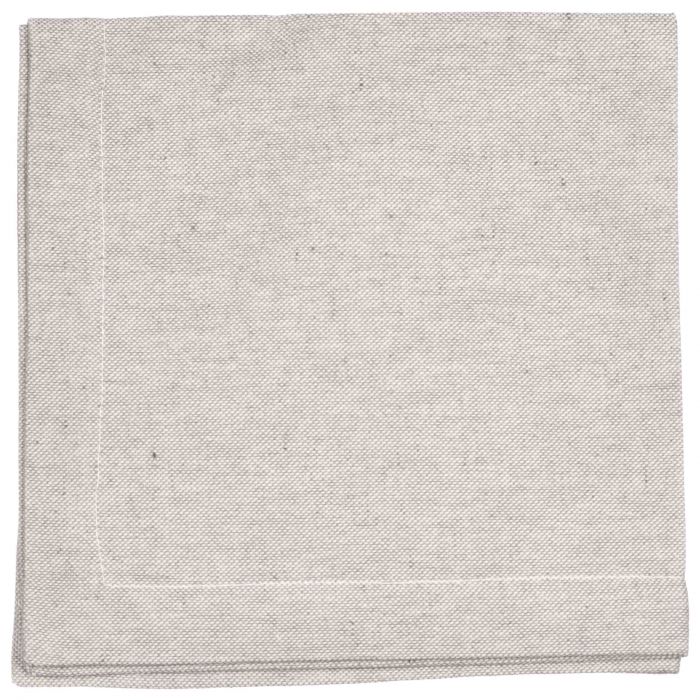 Серветка Ardesto Oliver, 40х40см, 100% бавовна, сірий світлий