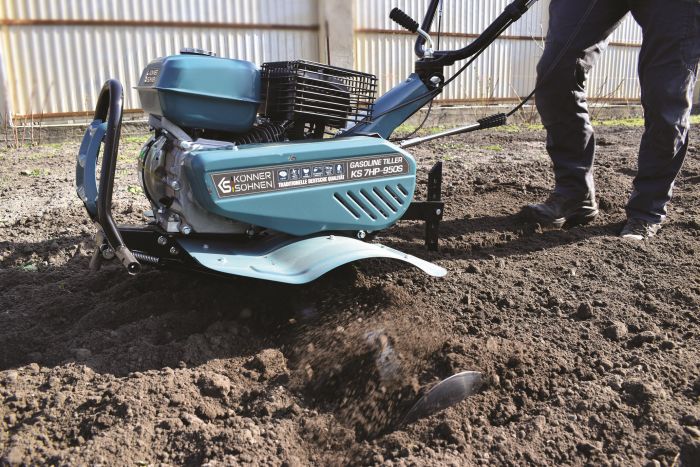 Культиватор бензиновий Konner&Sohnen KS 7HP-950S 7к.с шир. 105см глиб до 31см 80кг