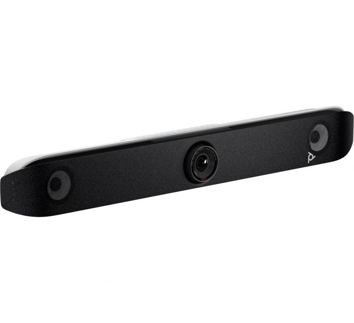 Відеотермінал Poly Studio X52 з контролером TC10, 4K, Poly Video OS, сертифікати Microsoft Teams, Zoom Rooms, білий