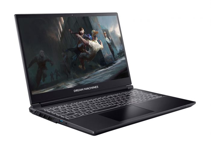 Ноутбук Dream Machines RG4050-16 16FHD+ IPS, Intel i7-14700HX, 32GB, F1TB, NVD4050-6, DOS, чорний