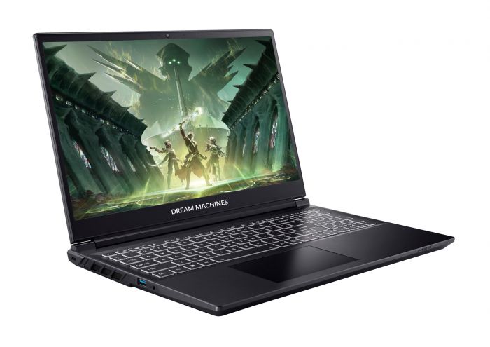 Ноутбук Dream Machines RG4060-16 16FHD+ IPS, Intel i7-14700HX, 32GB, F1TB, NVD4060-8, DOS, чорний
