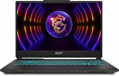 Ноутбук MSI Cyborg 15.6 FHD, Intel i7-12650H, 16GB, F512GB, NVD4060-8, DOS, чорний