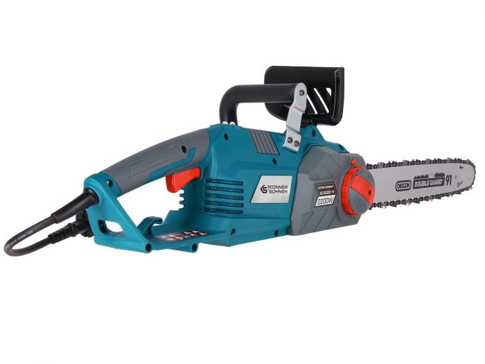 Пила ланцюгова мережева Konner&Sohnen KS CS2200-16 40см 2200Вт 5.2кг