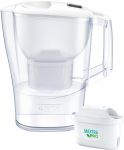 Фільтр-глечик Brita Aluna Memo MXPro 2.4л (1.4л очищеної води) з фільтр-картриджем, білий