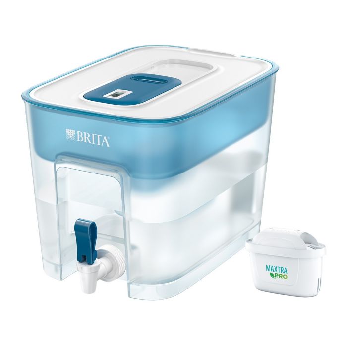 Фільтр-глечик Brita Flow Memo MXPro 8.2л (5.2л очищеної води) з фільтр-картриджем, синій