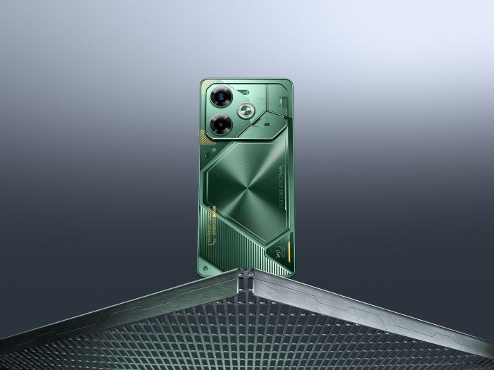 Смартфон TECNO POVA 6 (LI7) 6.78" 12/256ГБ, 2SIM, 6000мА•год, Comet Green