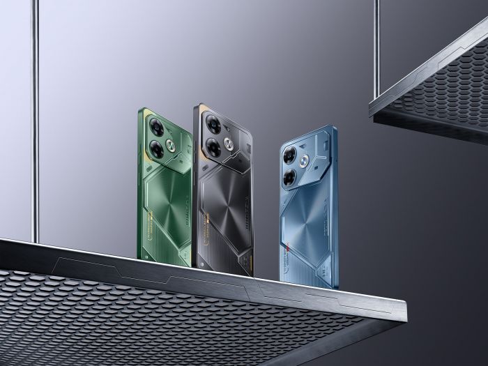 Смартфон TECNO POVA 6 (LI7) 6.78" 12/256ГБ, 2SIM, 6000мА•год, Comet Green