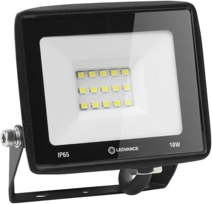 Прожектор LEDVANCE ECO 10Вт 1000Лм 6500K чорний