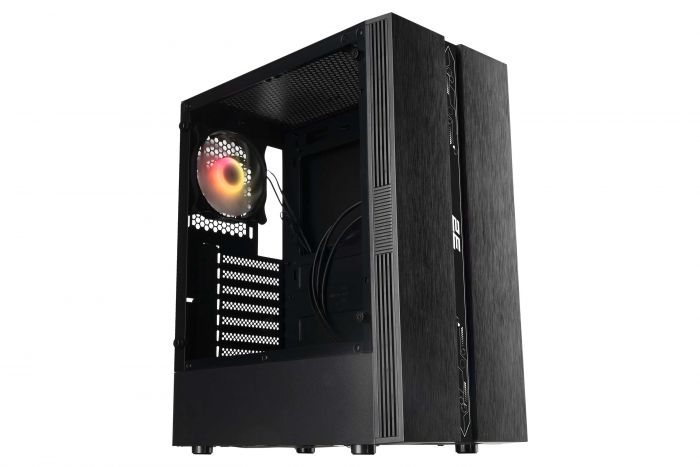 Корпус 2E GAMING Runa G2107 без БЖ 1xUSB3.0, 2xUSB2.0, 1x120мм ARGB, VGA 325мм, LCS ready, TG Side Panel, ATX, чорний