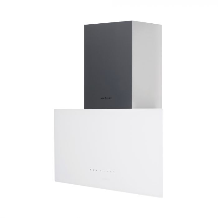 Витяжка похила Cata&Can Roca, 70см, 1400м.куб/год, Greco 70 wh, білий
