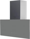Витяжка похила Cata&Can Roca, 80см, 1400м.куб/год, Greco 80 gr, сірий