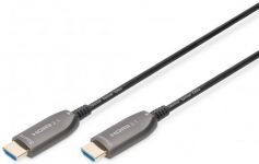 Кабель DIGITUS HDMI UHD 8K, AOC hybrid-fiber, type A M/M, 20м, чорний