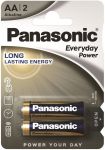 Батарейка Panasonic EVERYDAY POWER лужна AA блістер, 2 шт.
