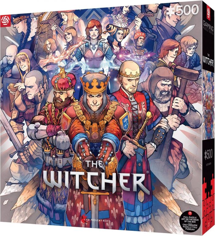Пазл GoodLoot The Witcher Northern Realms 500 ел.