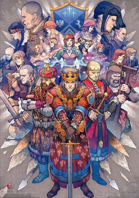 Пазл GoodLoot The Witcher Northern Realms 500 ел.