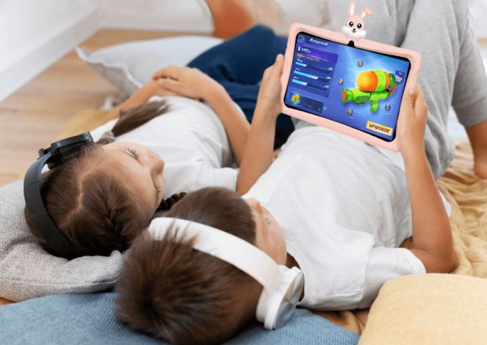 Планшет Doogee U9 Kids 10.1" 3ГБ, 64ГБ, 5060мА•г, Android, рожевий