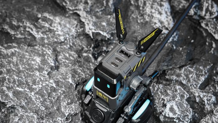 Зарядний пристрій мережевий GravaStar Alpha65 65Вт 2XUSB-C/USB-A, cірий