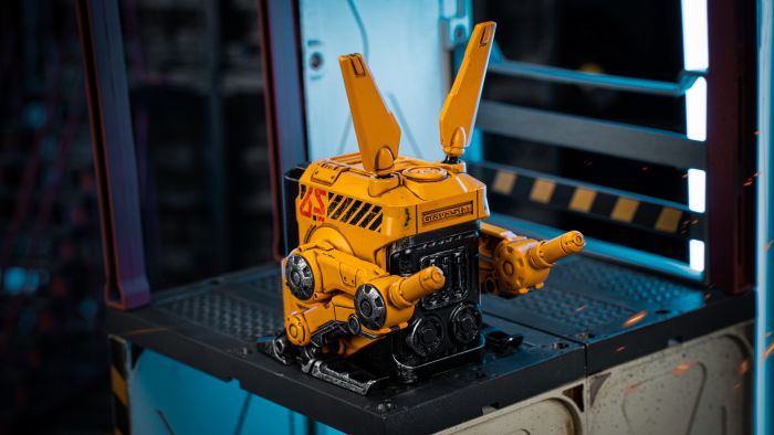 Зарядний пристрій мережевий GravaStar Alpha65 65Вт 2XUSB-C/USB-A, War-Damaged Yellow