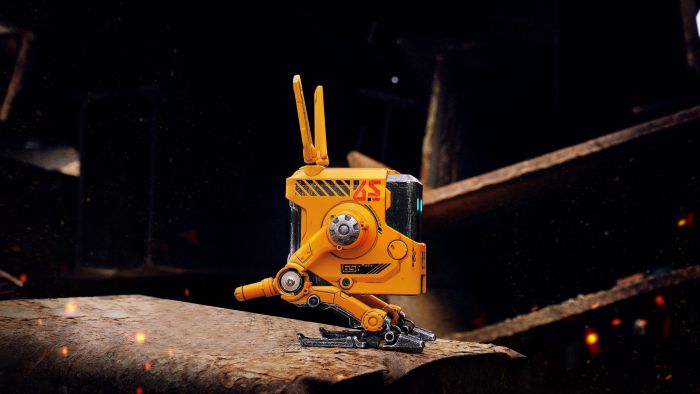 Зарядний пристрій мережевий GravaStar Alpha65 65Вт 2XUSB-C/USB-A, War-Damaged Yellow