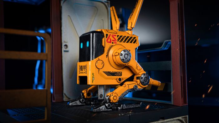 Зарядний пристрій мережевий GravaStar Alpha65 65Вт 2XUSB-C/USB-A, War-Damaged Yellow