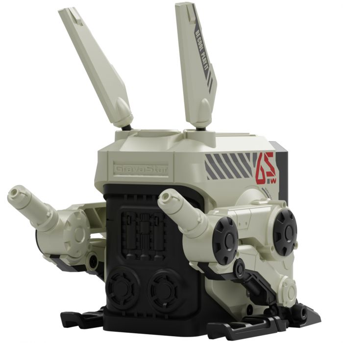 Зарядний пристрій мережевий GravaStar Alpha65 65Вт 2XUSB-C/USB-A, білий