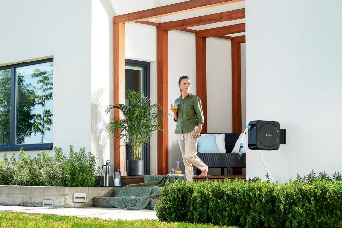 Котушка зі шлангом Cellfast ERGO автоматична 20м+2м шланга 1/2" комплект конекторів та зрошувач ERGO