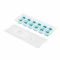 Форма для льоду з кришкою ARDESTO Fresh, 26х9.5х3.5см, силікон, пластик, синій