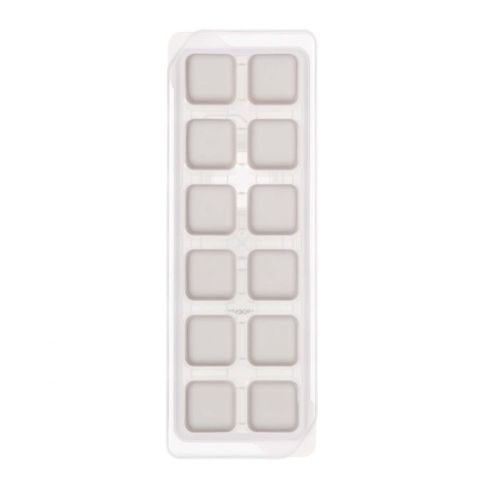 Форма для льоду з кришкою ARDESTO Fresh, 26х9.5х3.5см, силікон, пластик, бежевий